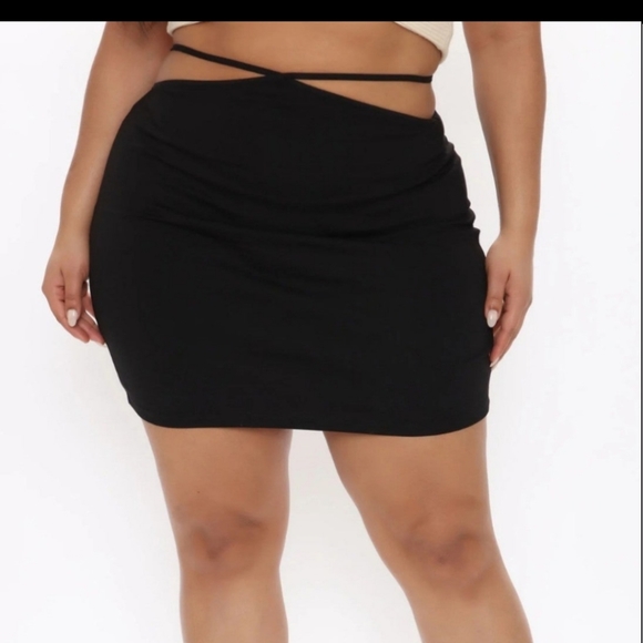 Fashion Nova Skirts Plus Size Black Skirt Poshmark